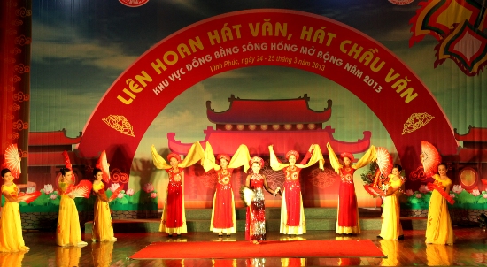 Liên hoan hát văn, hát chầu văn khu vực đồng bằng sông Hồng mở rộng năm 2013